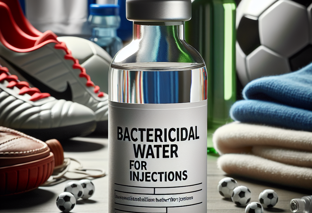 Acqua battericida per iniezioni: un supporto indispensabile per la salute e il benessere degli sportivi