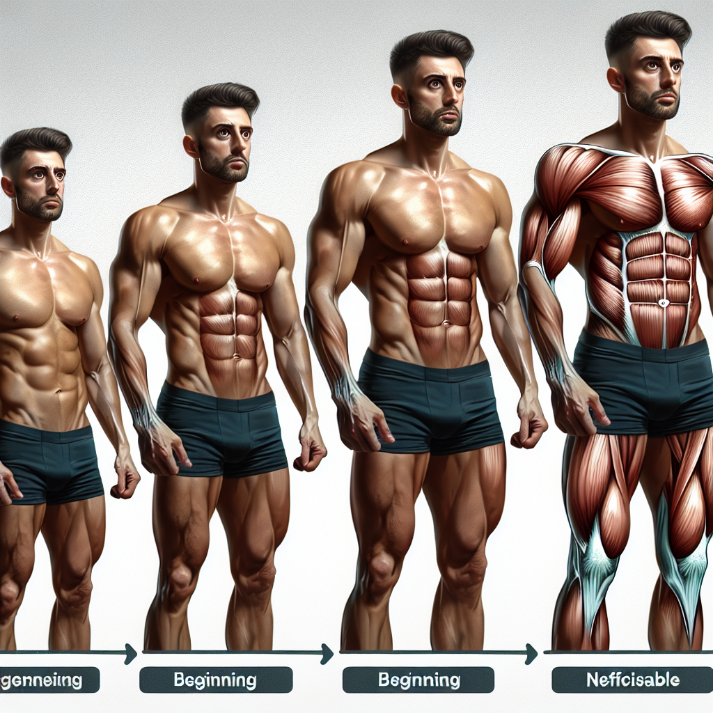 Gli effetti del testosterone cipionato sull'incremento della massa muscolare