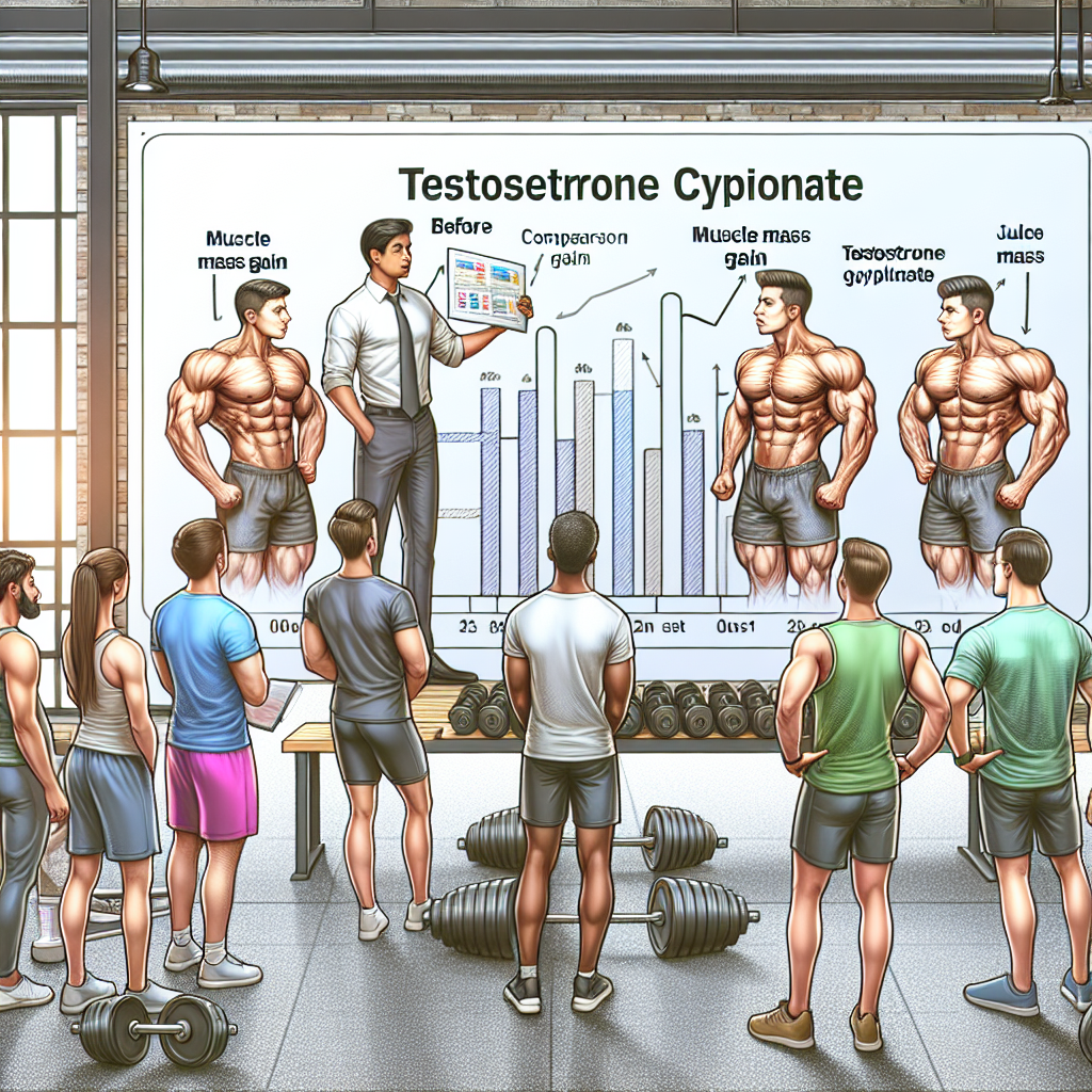Gli effetti del testosterone cipionato sull'incremento della massa muscolare