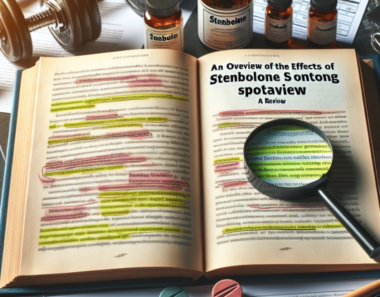 Gli effetti della Stenbolone sull'allenamento sportivo: una revisione