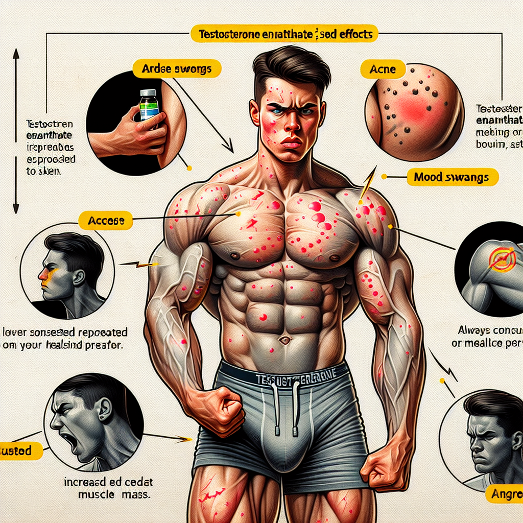 Effetti collaterali del testosterone enantato nell'ambito sportivo