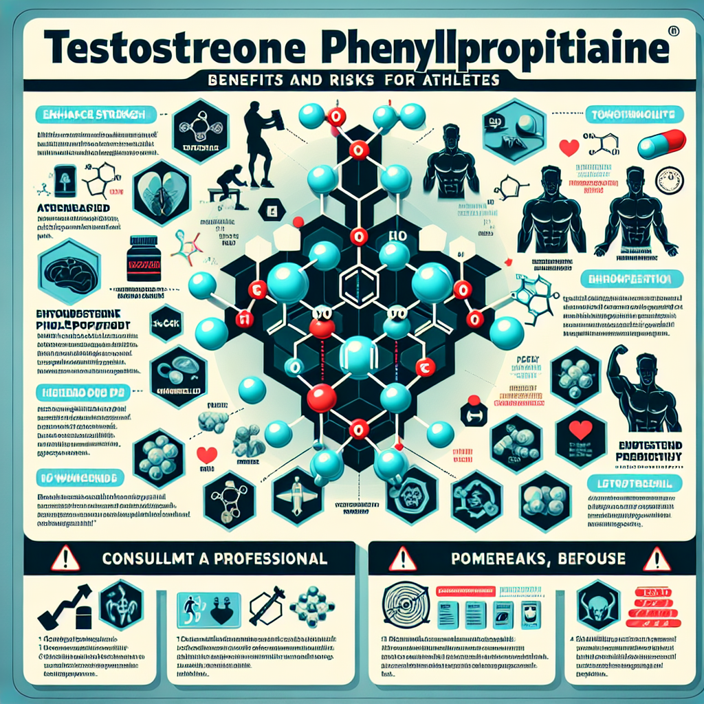 Testosterone fenilpropionato: benefici e rischi per gli sportivi
