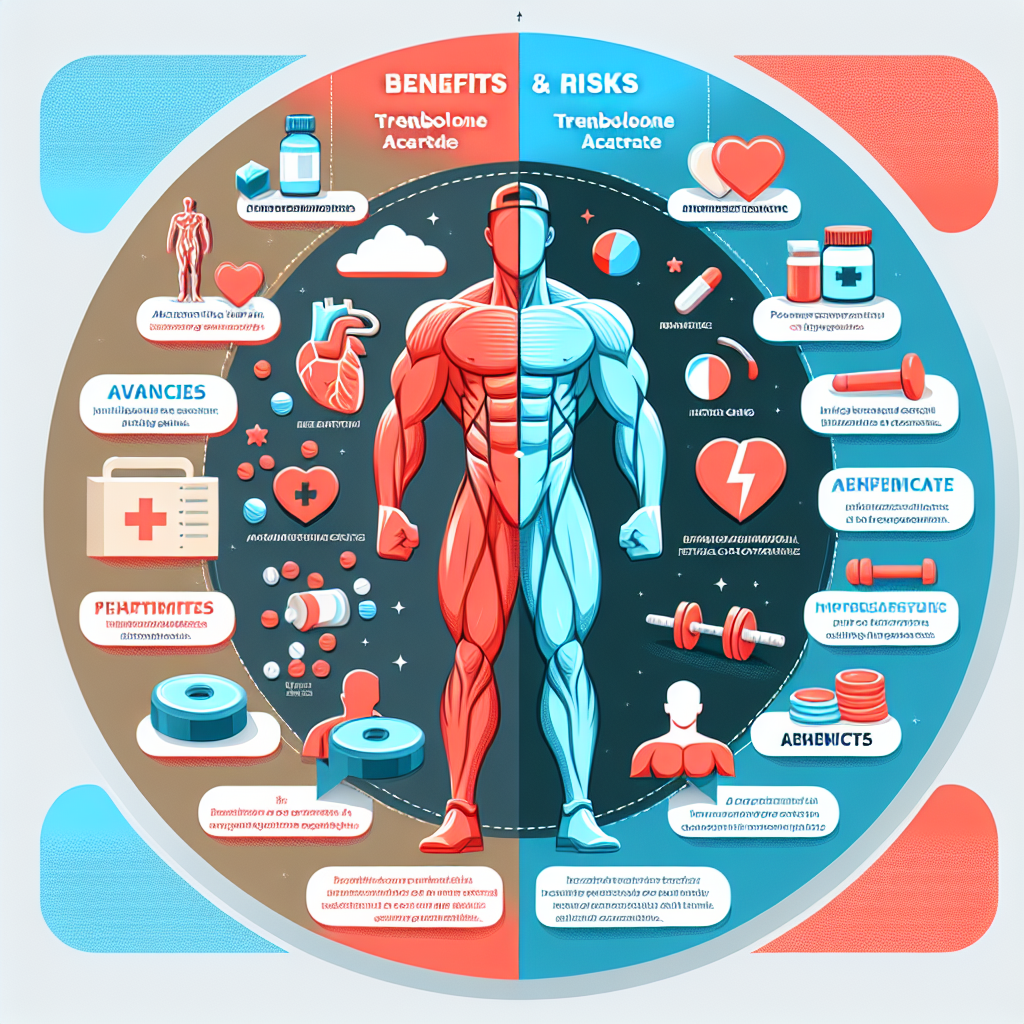 Trenbolone acetato: vantaggi e rischi nell'uso nel campo sportivo