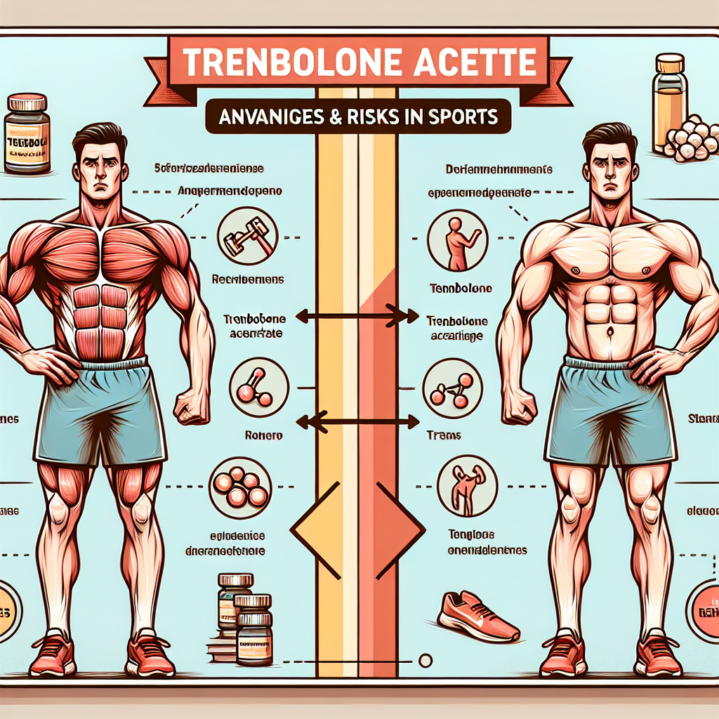 Trenbolone acetato: vantaggi e rischi nell'uso nel campo sportivo