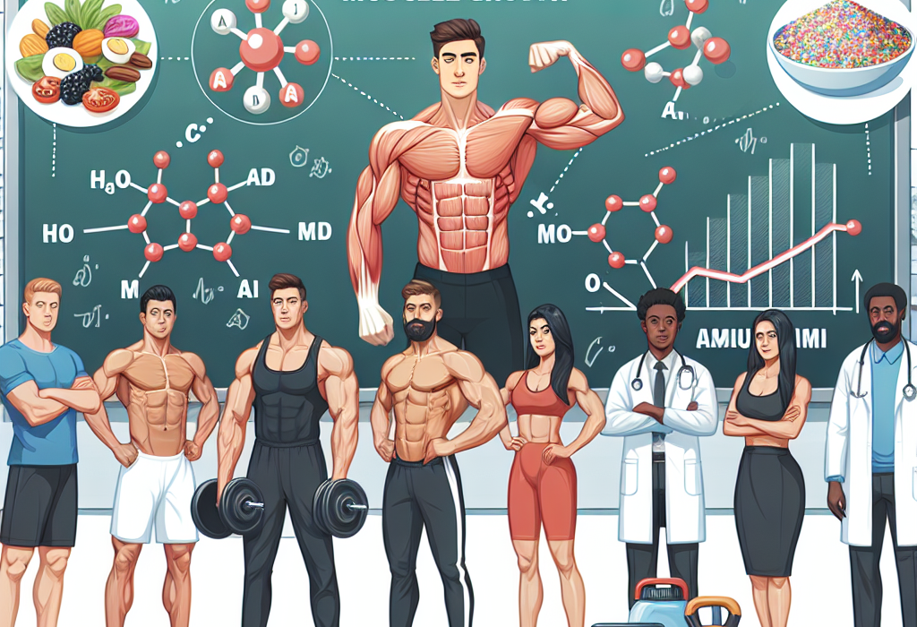 Aminoacidi: fondamentali per la crescita muscolare